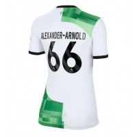 Koszulka piłkarska Liverpool Alexander-Arnold #66 Strój wyjazdowy dla kobiety 2023-24 tanio Krótki Rękaw